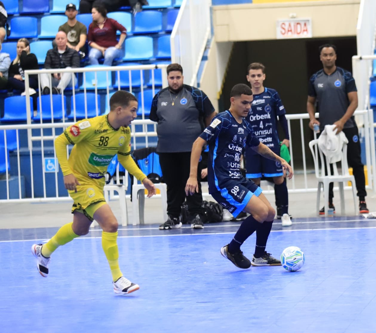 Liga Tubar O Futsal Mostra Sua For A Em Casa E Vence Praia Clube