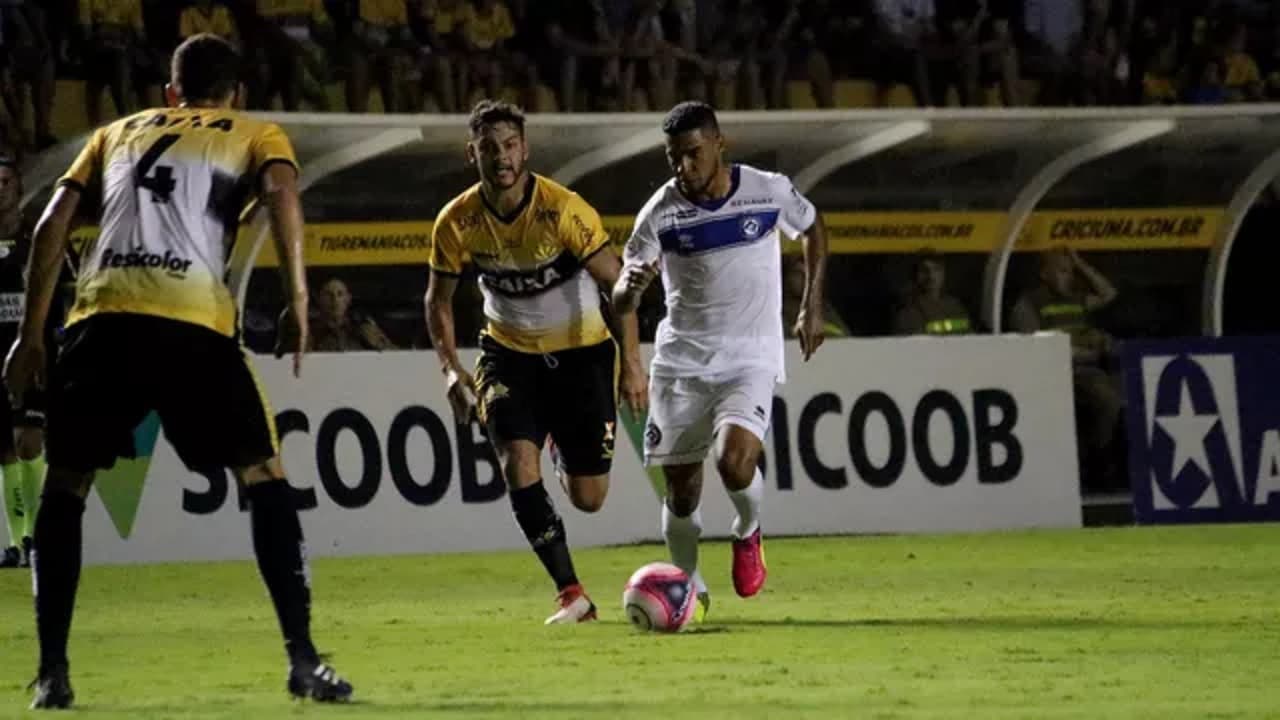 CATARINENSE: Tubarão empata com o Criciúma e se mantém em quinto