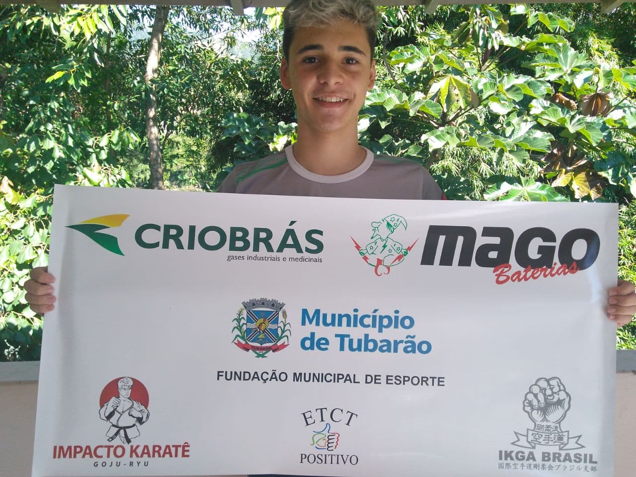 Karateca participa do sul-americano, no Equador