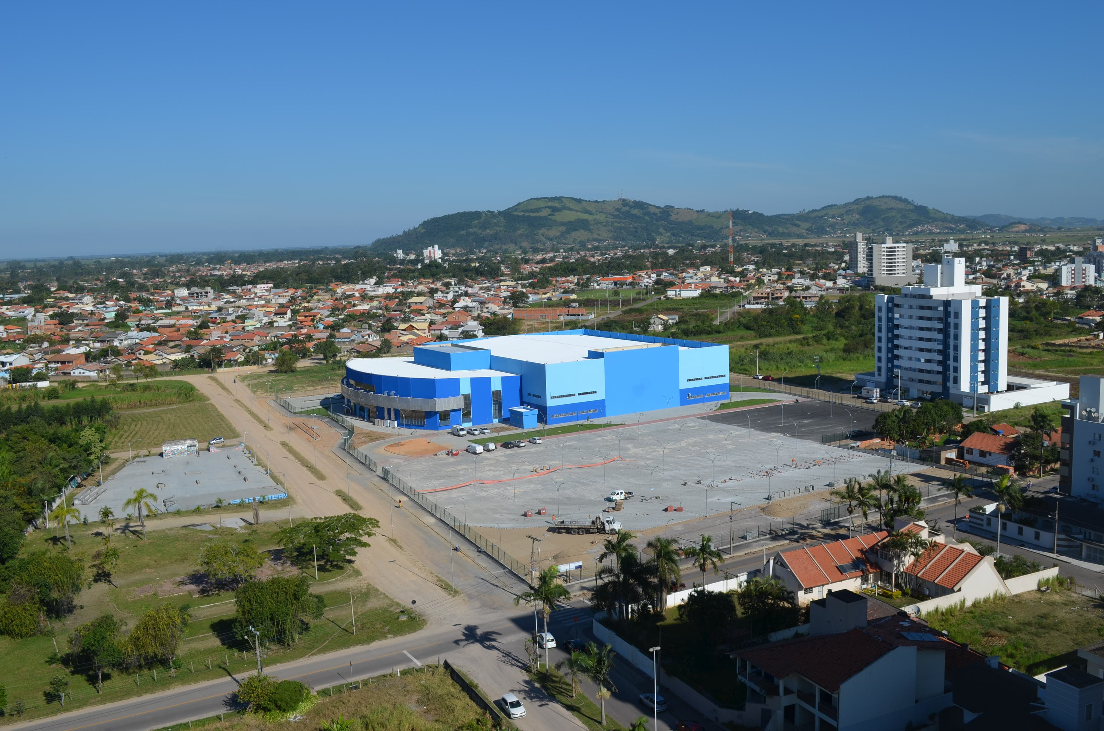 Obras na Arena Multiuso estão 90% concluídas