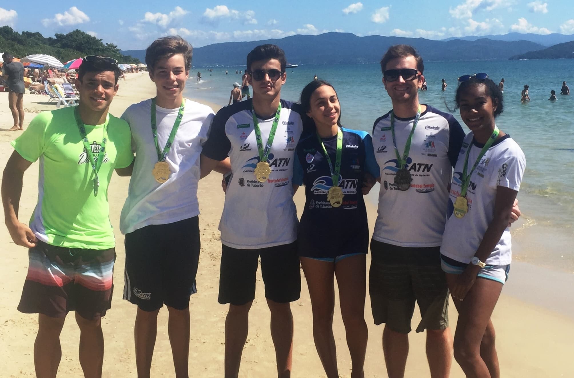 Nadadores conquistam medalhas em Florianópolis
