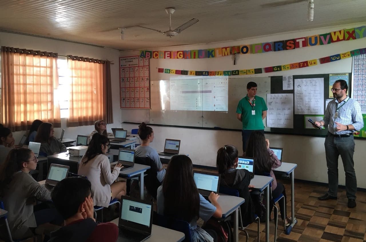 Senai leva projeto “Google for Education” para as escolas do município