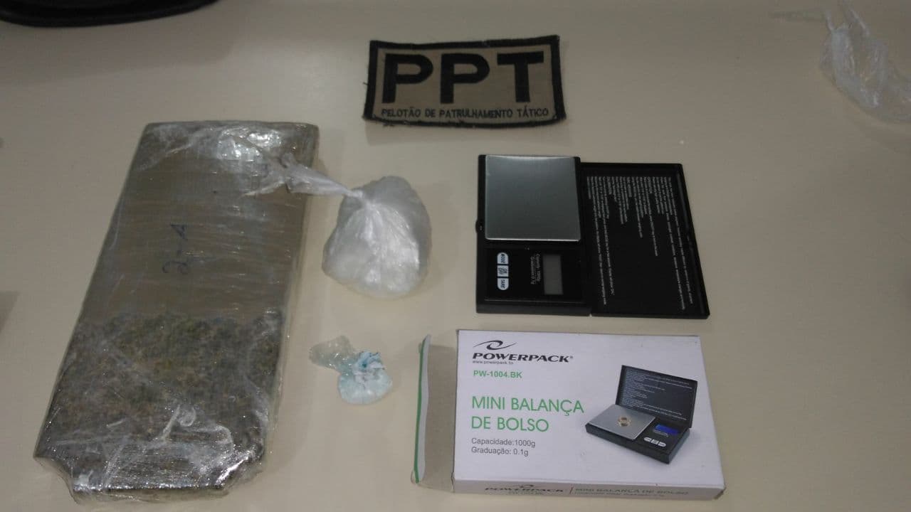 Advogado é preso com mais de 1kg de drogas