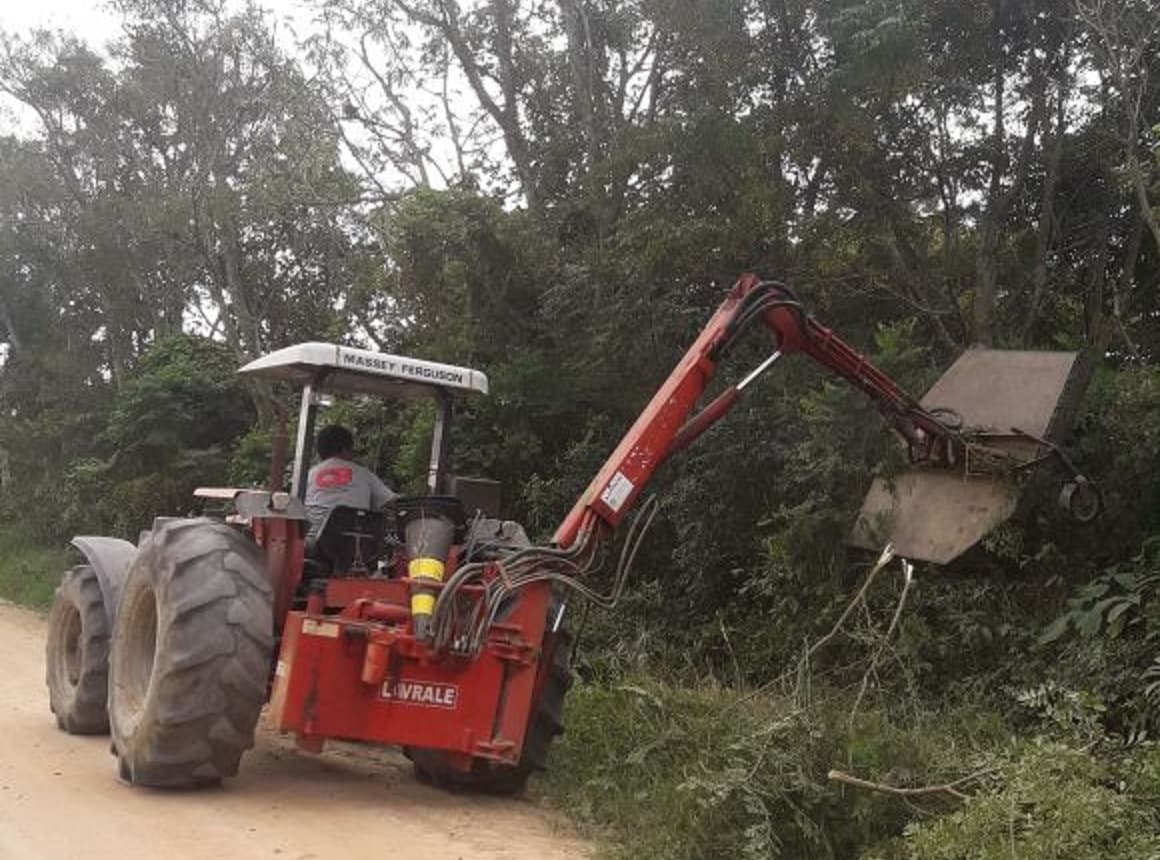 Rodovia Ageu Medeiros recebe trabalhos de conservação