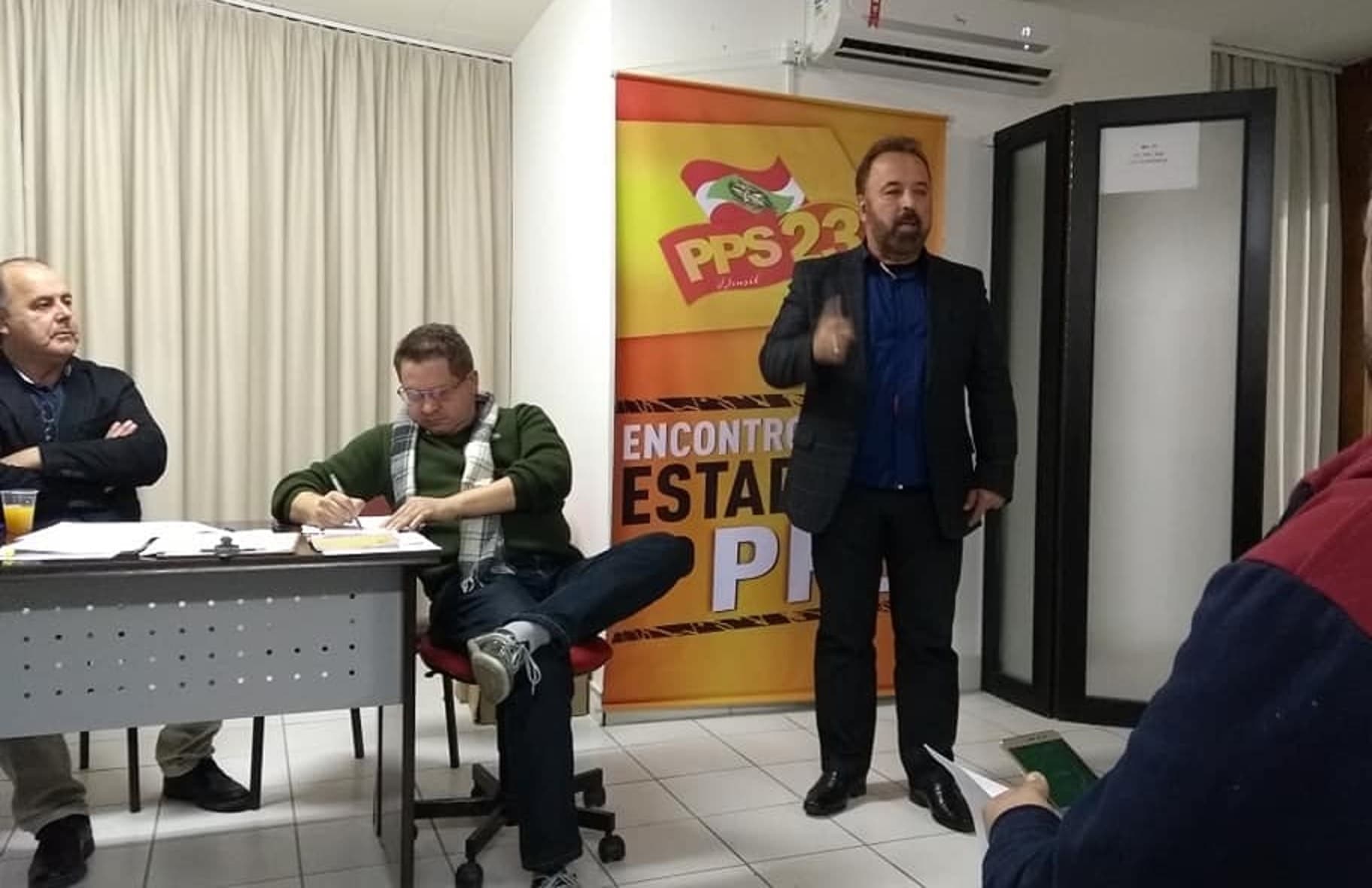 Dionísio de Quadros assume cargo na executiva do PPS estadual