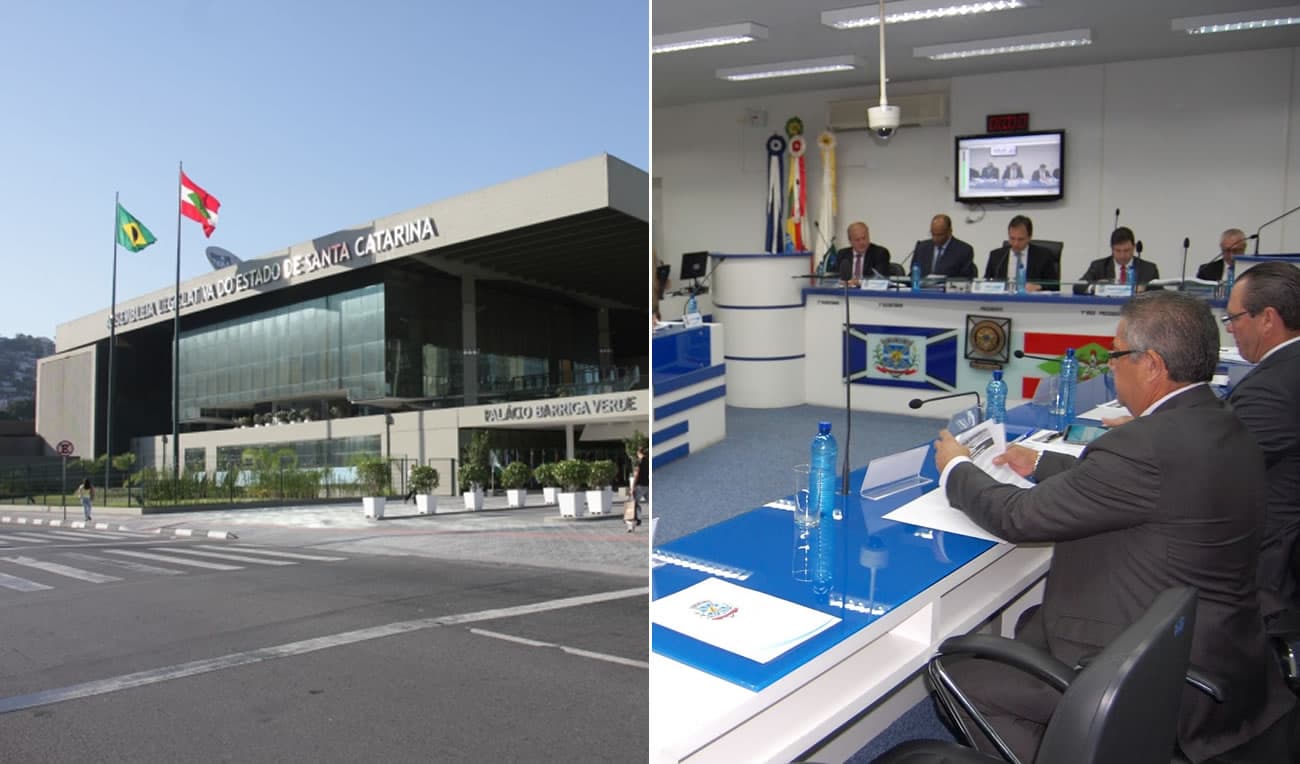 Por ano, tubaronense gasta R$ 90 com a Alesc e R$ 81 com a Câmara de Vereadores