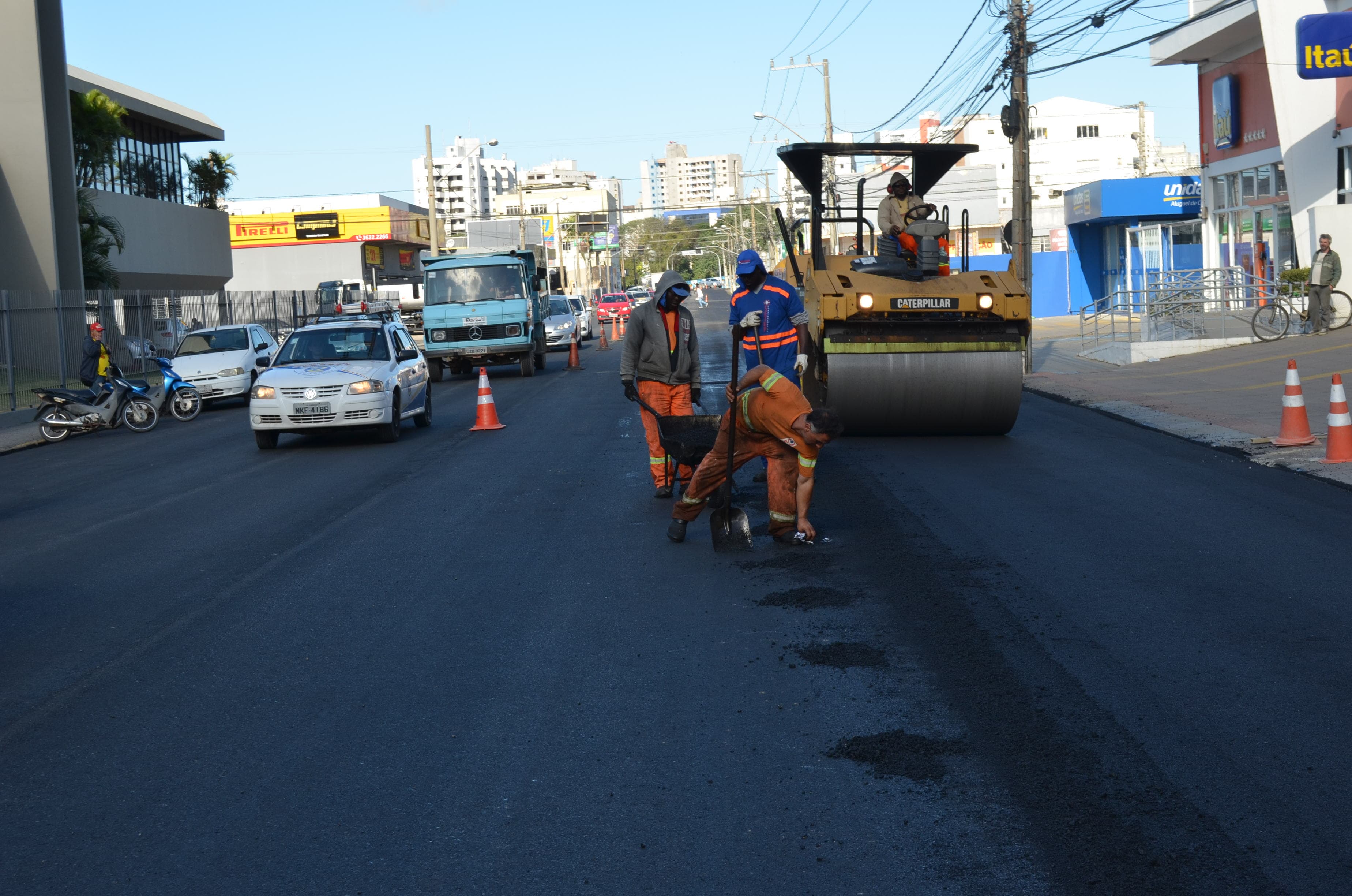 Pavimentação na rua Sílvio Búrigo (acesso sul) será iniciada nesta quinta-feira (12)