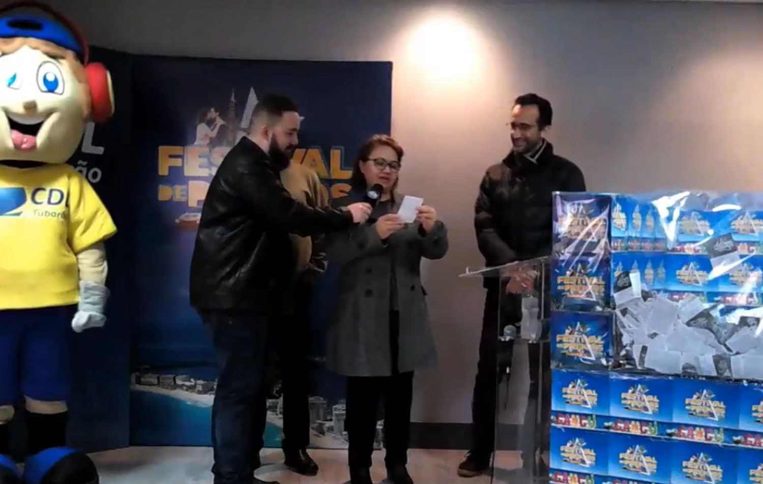 Festival de Prêmios Tubarão faz quarto sorteio; confira os ganhadores