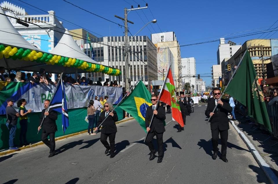 Entidades de Tubarão já podem se inscrever para o Desfile de 7 de Setembro