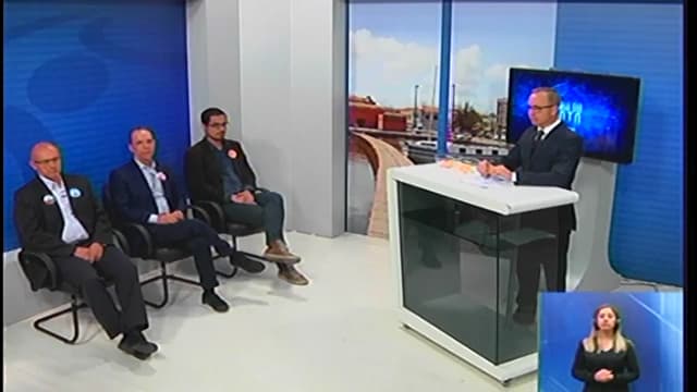 Candidatos a governador participam de debate na Unisul TV