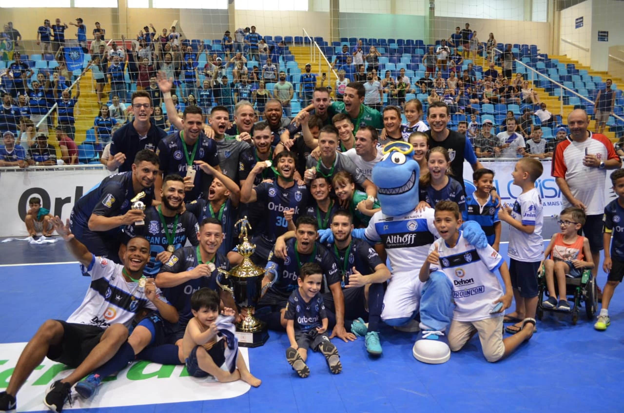 ESTADUAL: Tubarão Futsal vence o Joaçaba e conquista título inédito