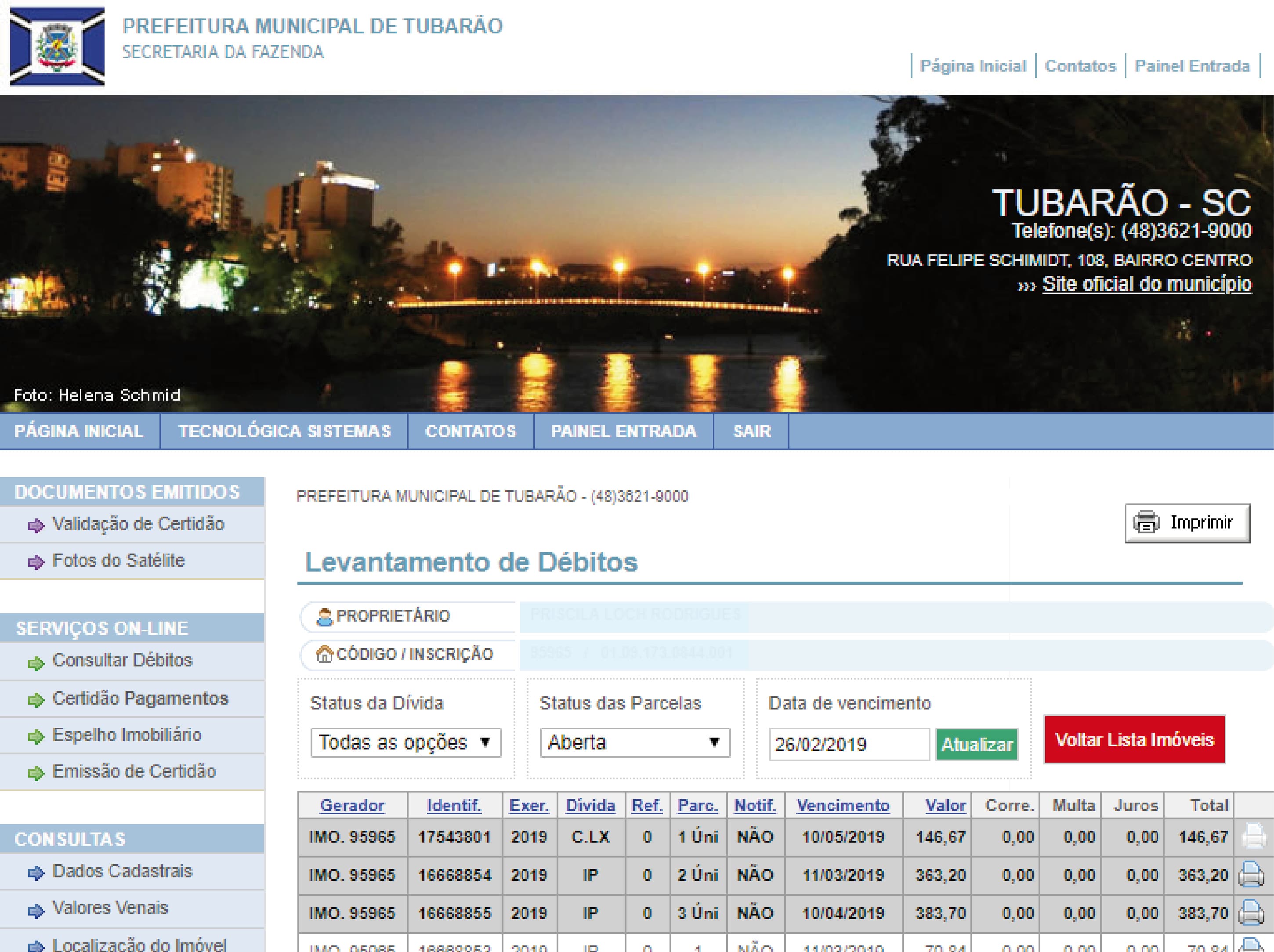 Prazo final para pagamento do IPTU em cota única é nesta segunda-feira (11)