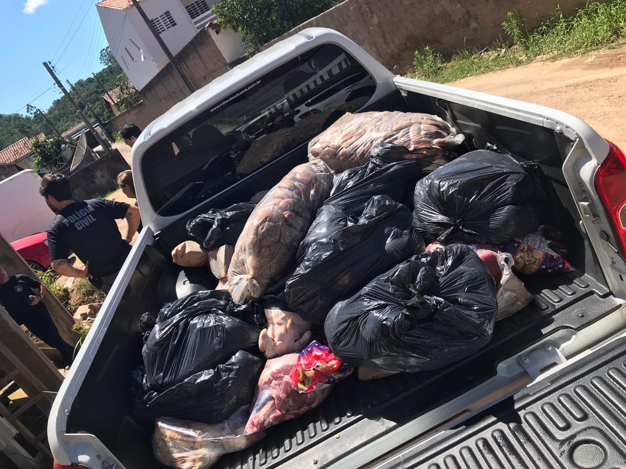 Vigilância Sanitária apreende mais de 700kg de carne sem procedência