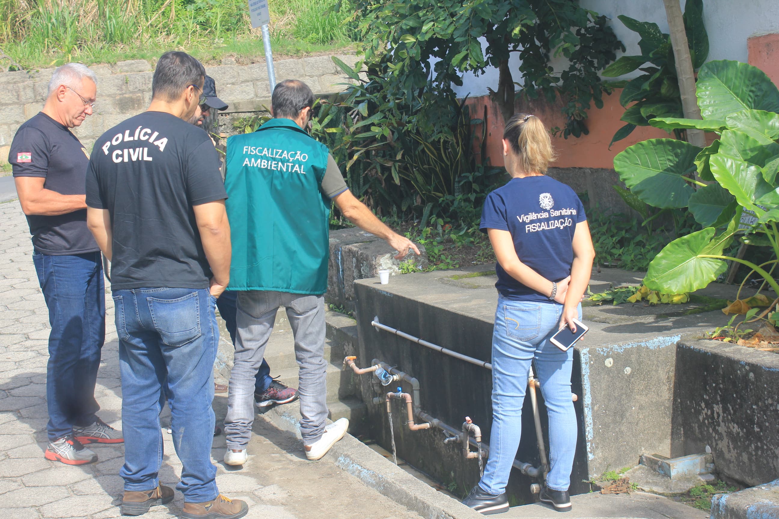 Água de apenas uma bica de Tubarão apresenta condições para consumo