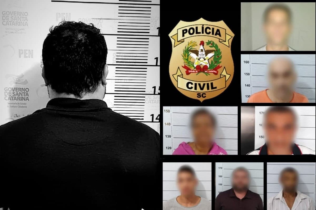 Operação #PC27 prende 15 pessoas em Tubarão