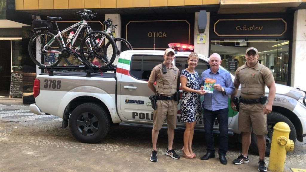 Bike patrulha intensifica policiamento