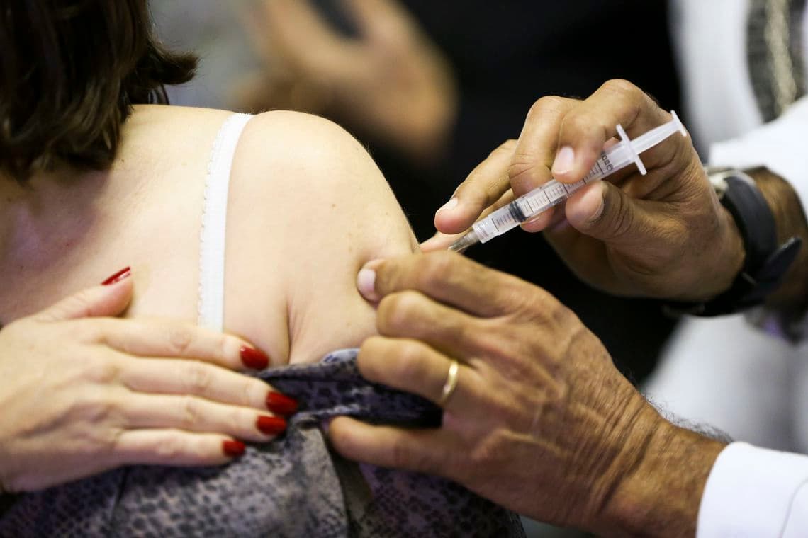 Vacinação contra a gripe atinge 40% do público-alvo em Tubarão