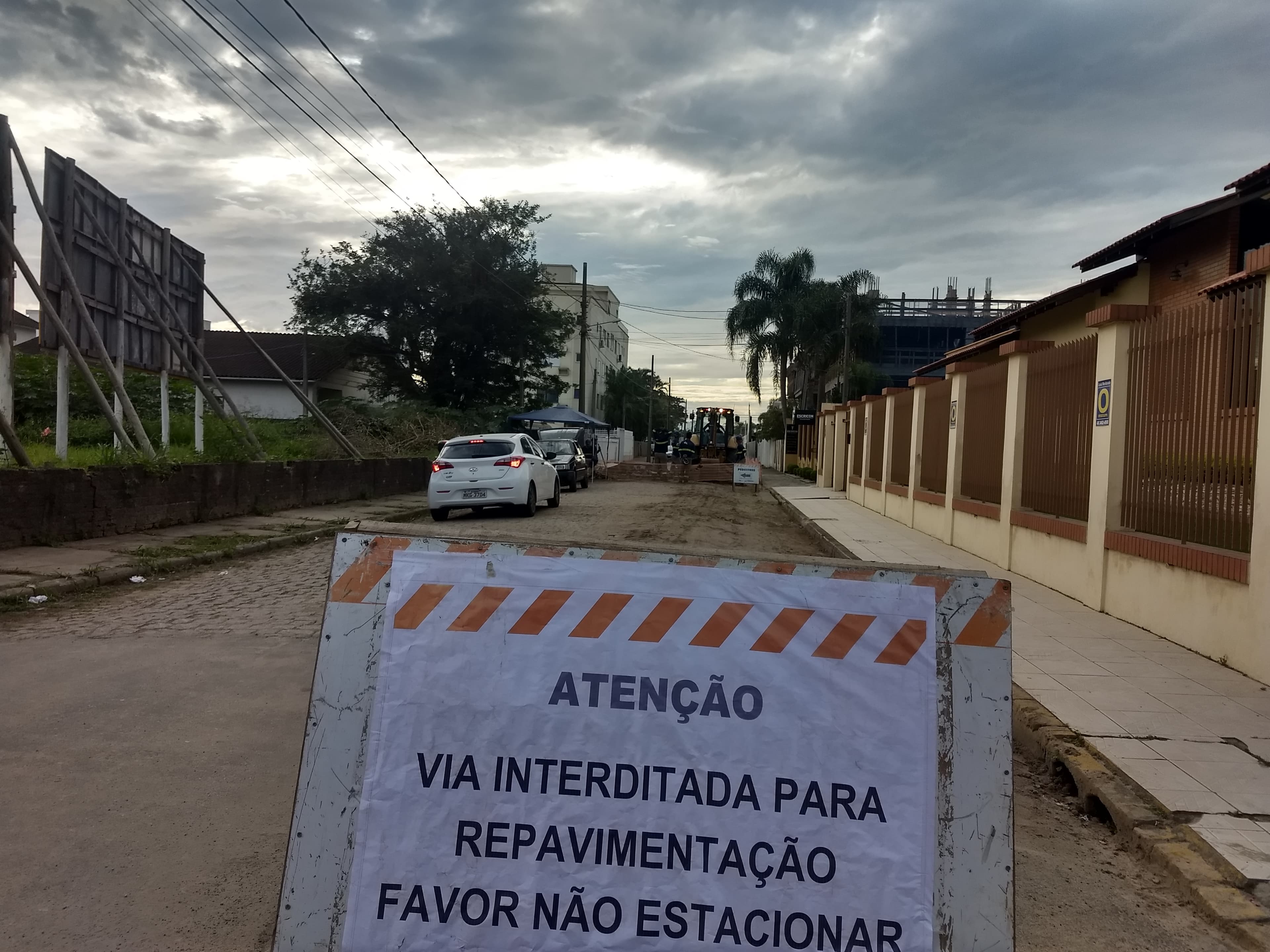 Obras ocorrem em 11 ruas nesta segunda-feira (6)