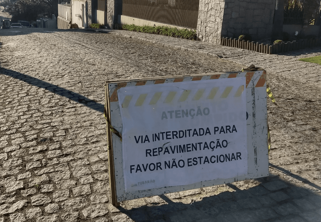 Obras ocorrerão em dez ruas nesta quarta-feira (8)