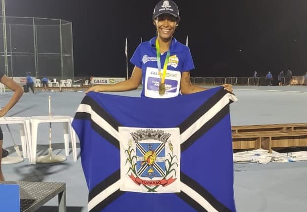 Tubaronense sobe ao pódio no Brasileiro de Atletismo