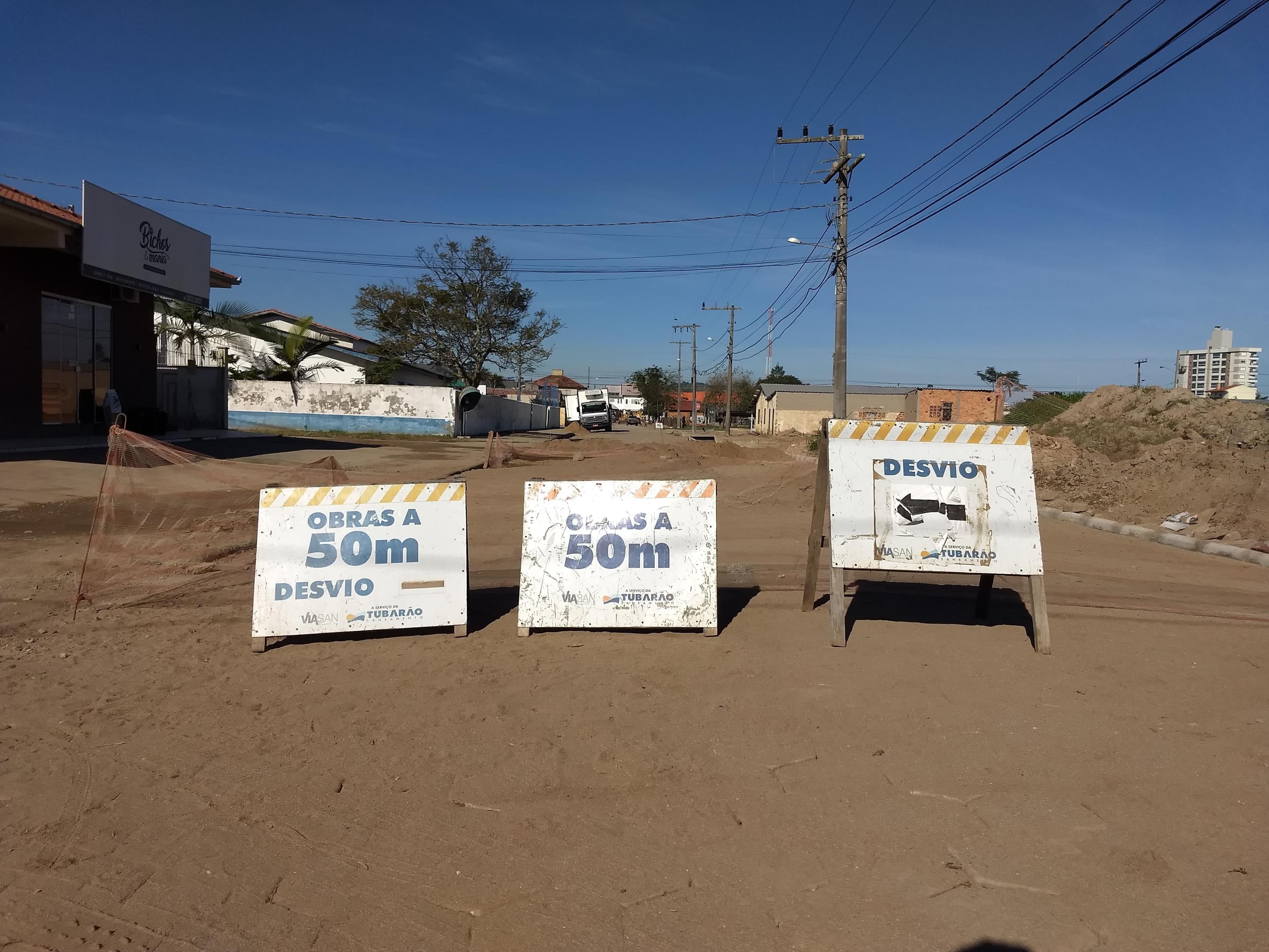 Obras ocorrerão em 12 ruas nesta quarta-feira (12)