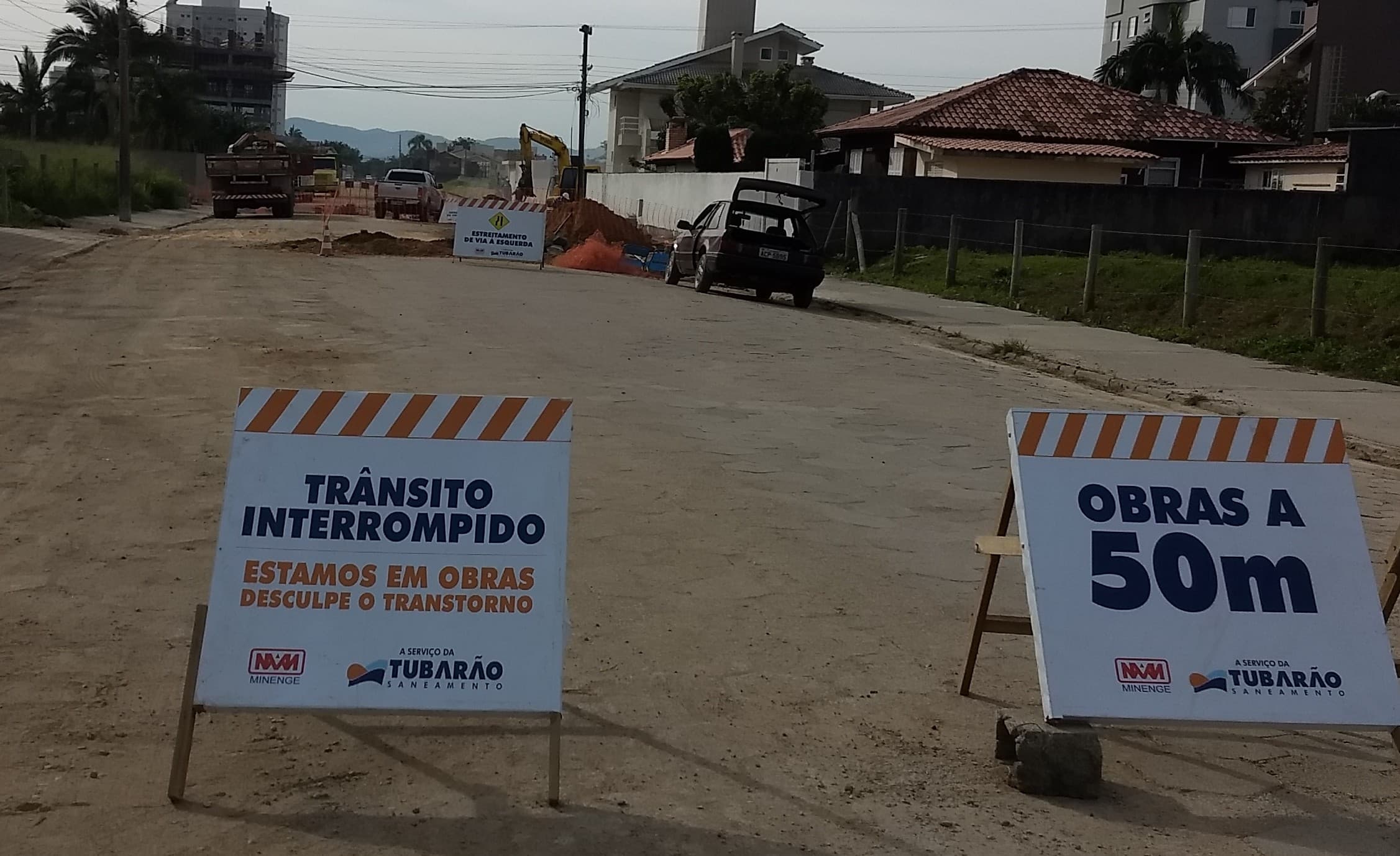 Onze ruas estarão em obras nesta quinta-feira (11)