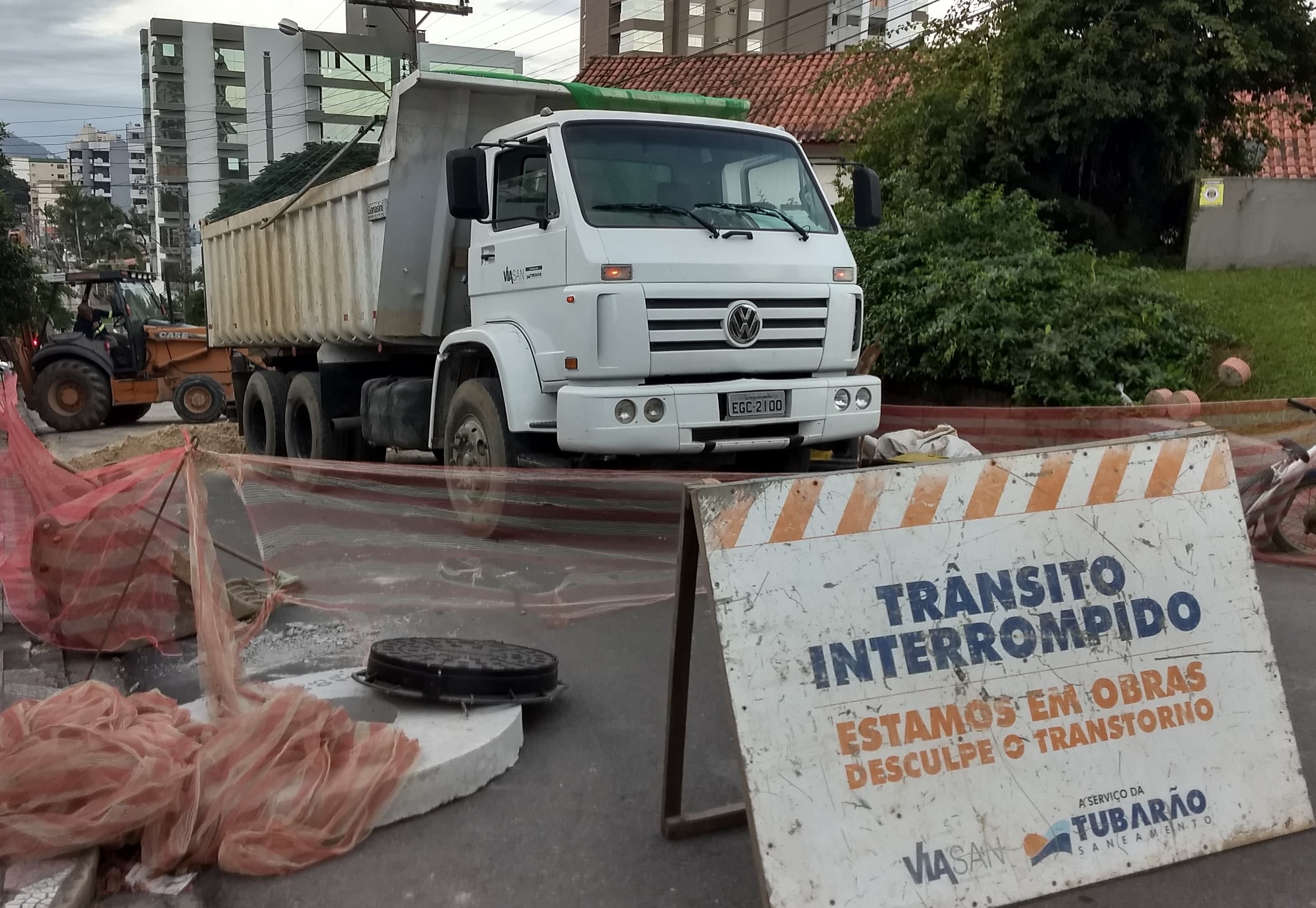Cronograma de obras desta segunda (1º) sofre alteração