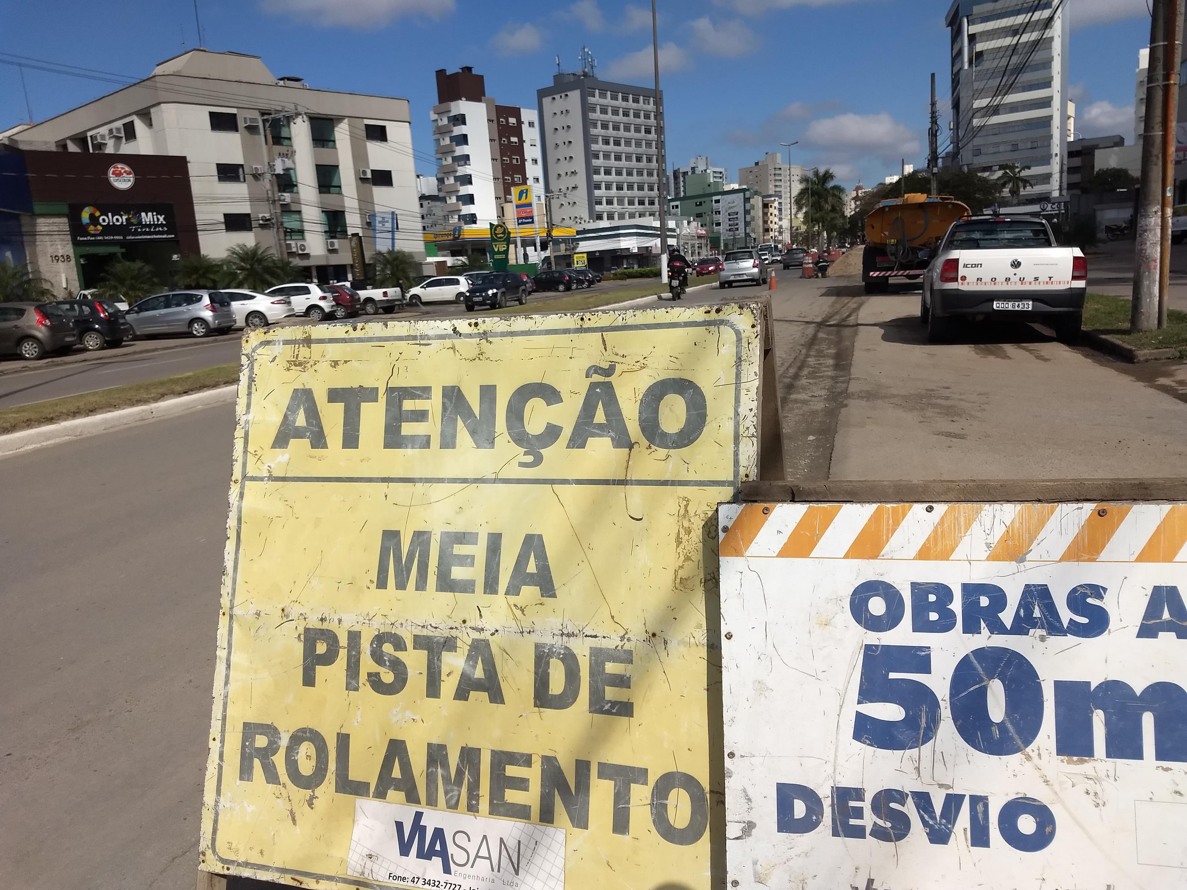 Obras ocorrerão em 12 ruas nesta quarta-feira (7)