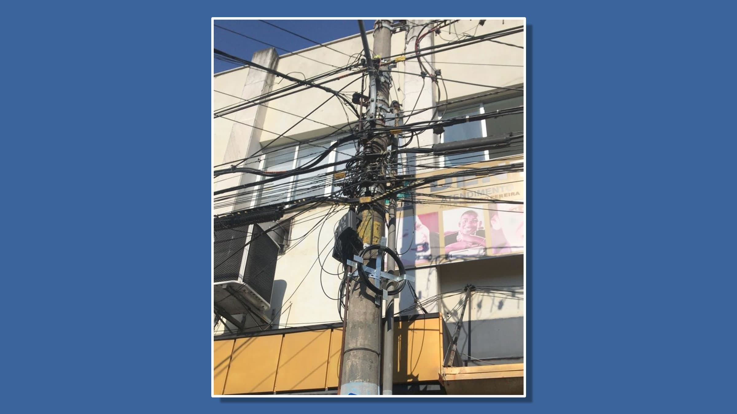 Lojistas apresentam projeto de fiação subterrânea para ruas do Centro