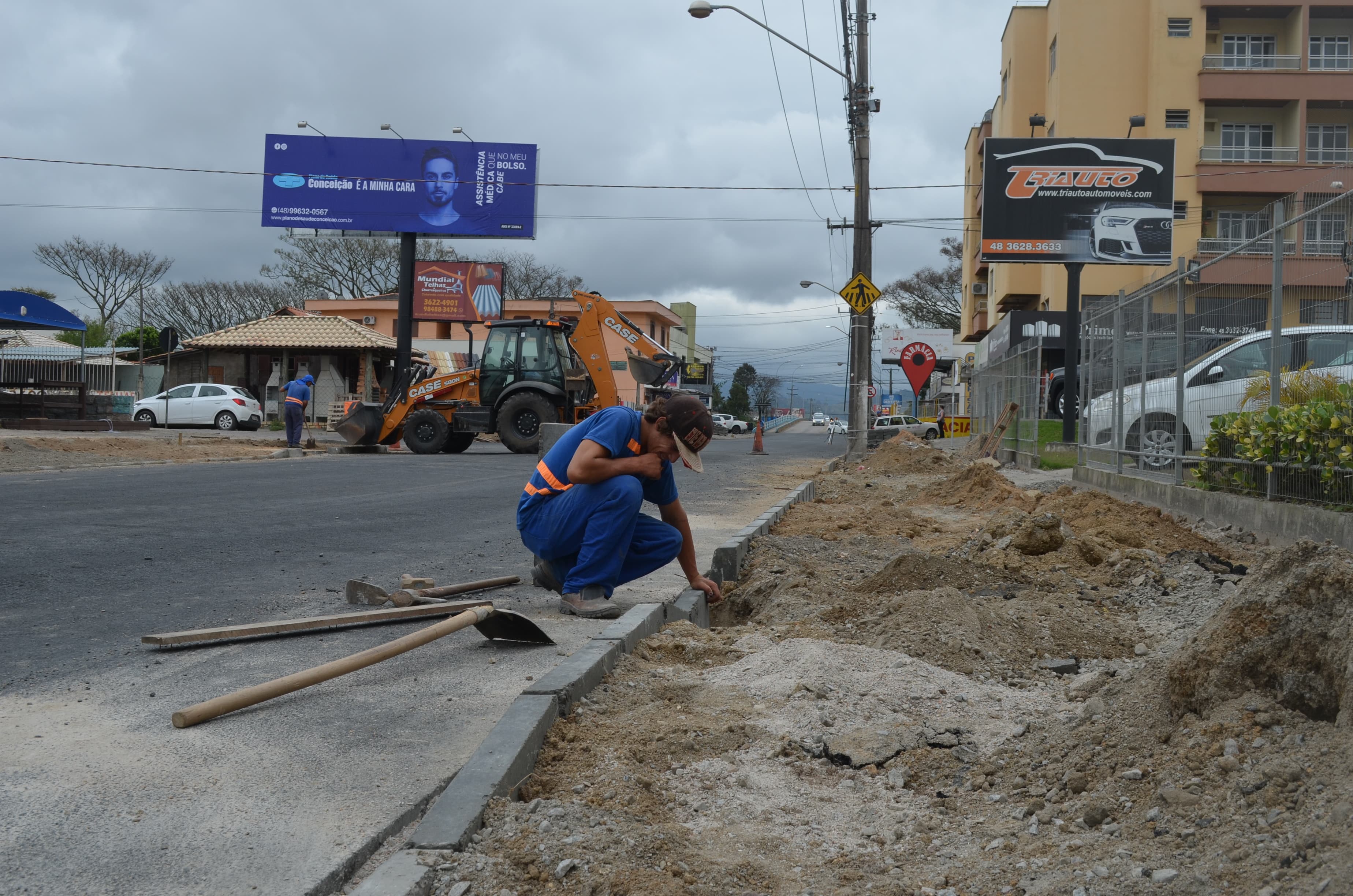 Pavimentação do acesso norte está concluída