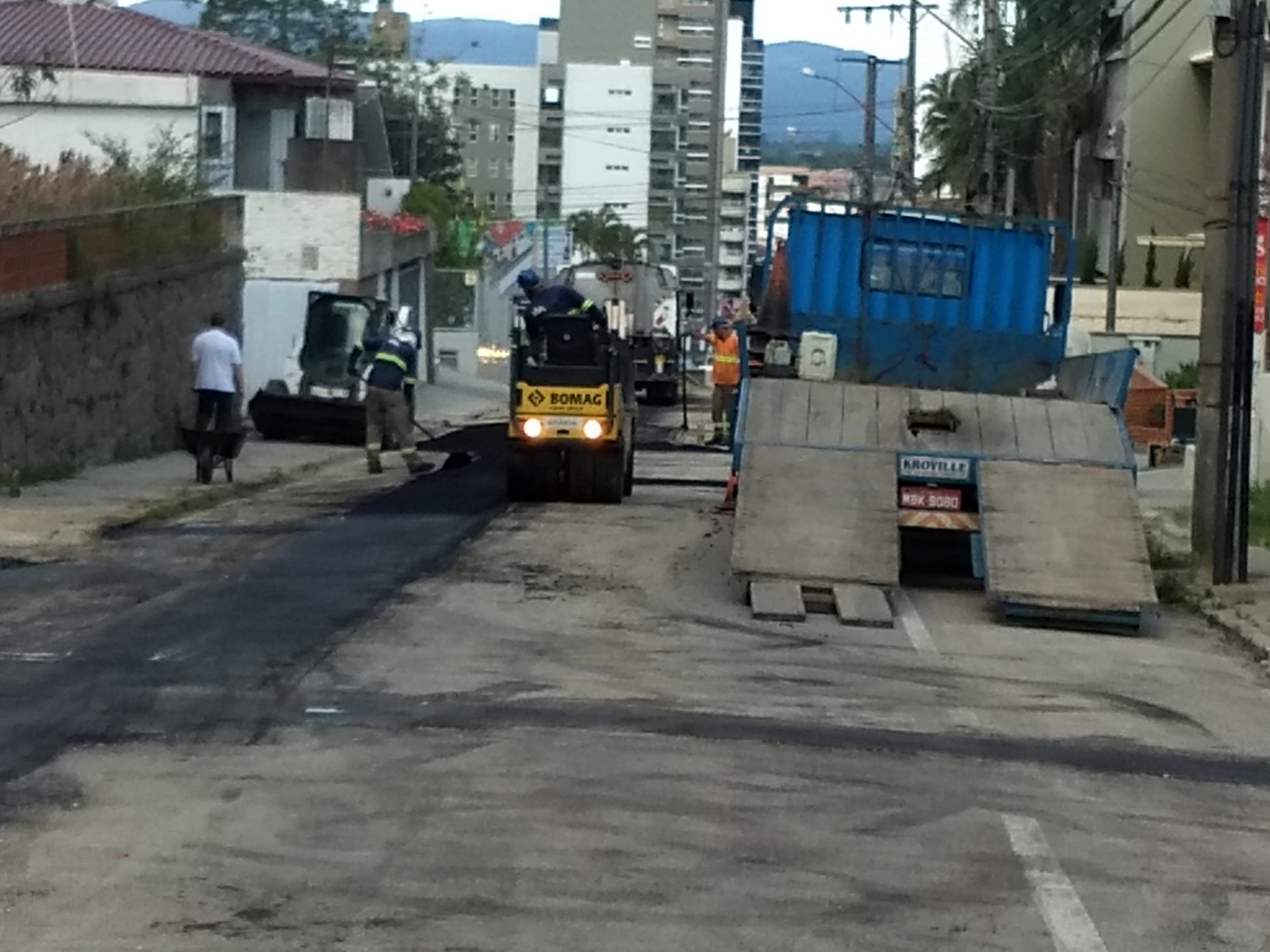Quatro ruas estarão em obras nesta sexta-feira (8)