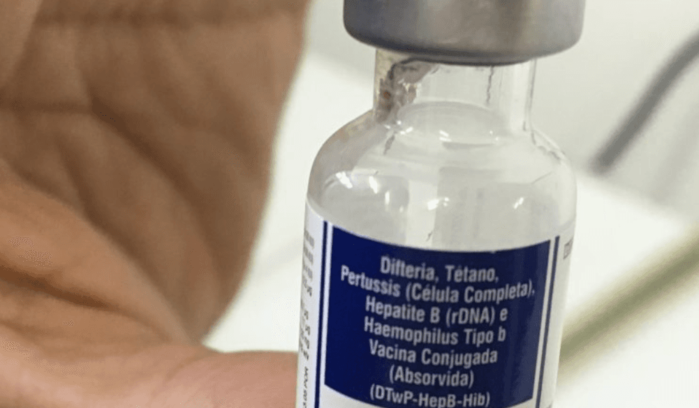 Doses da pentavalente não estão mais em falta