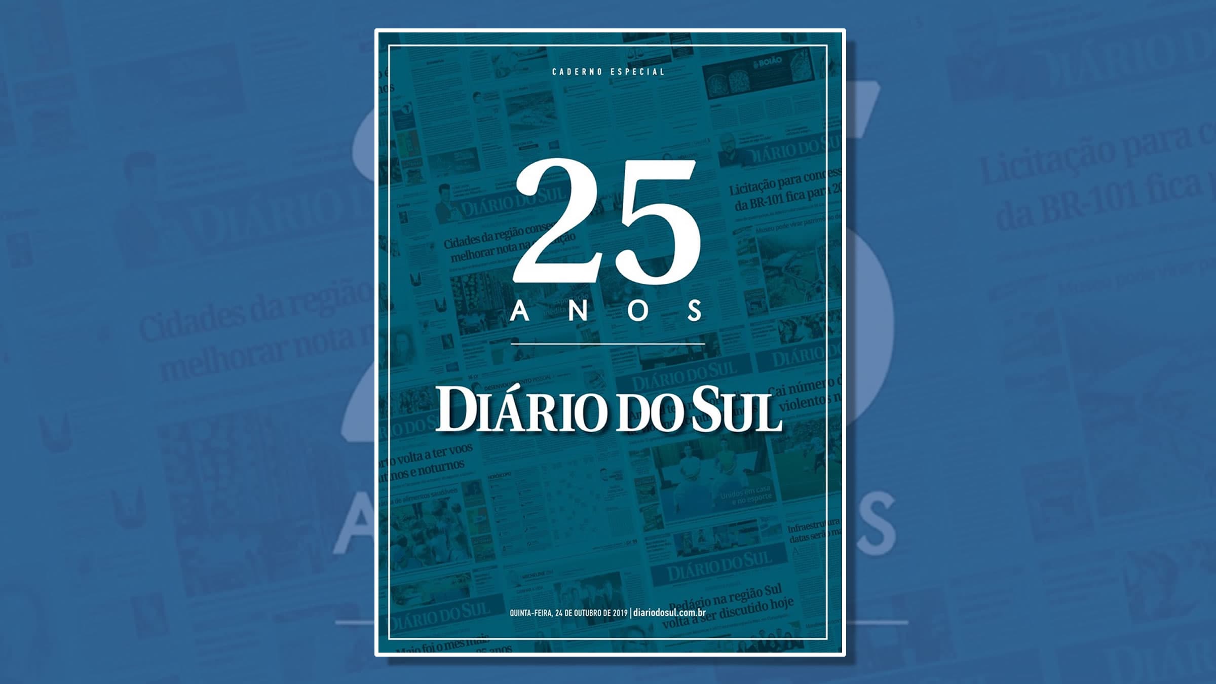 Jornal Diário do Sul completa 25 anos