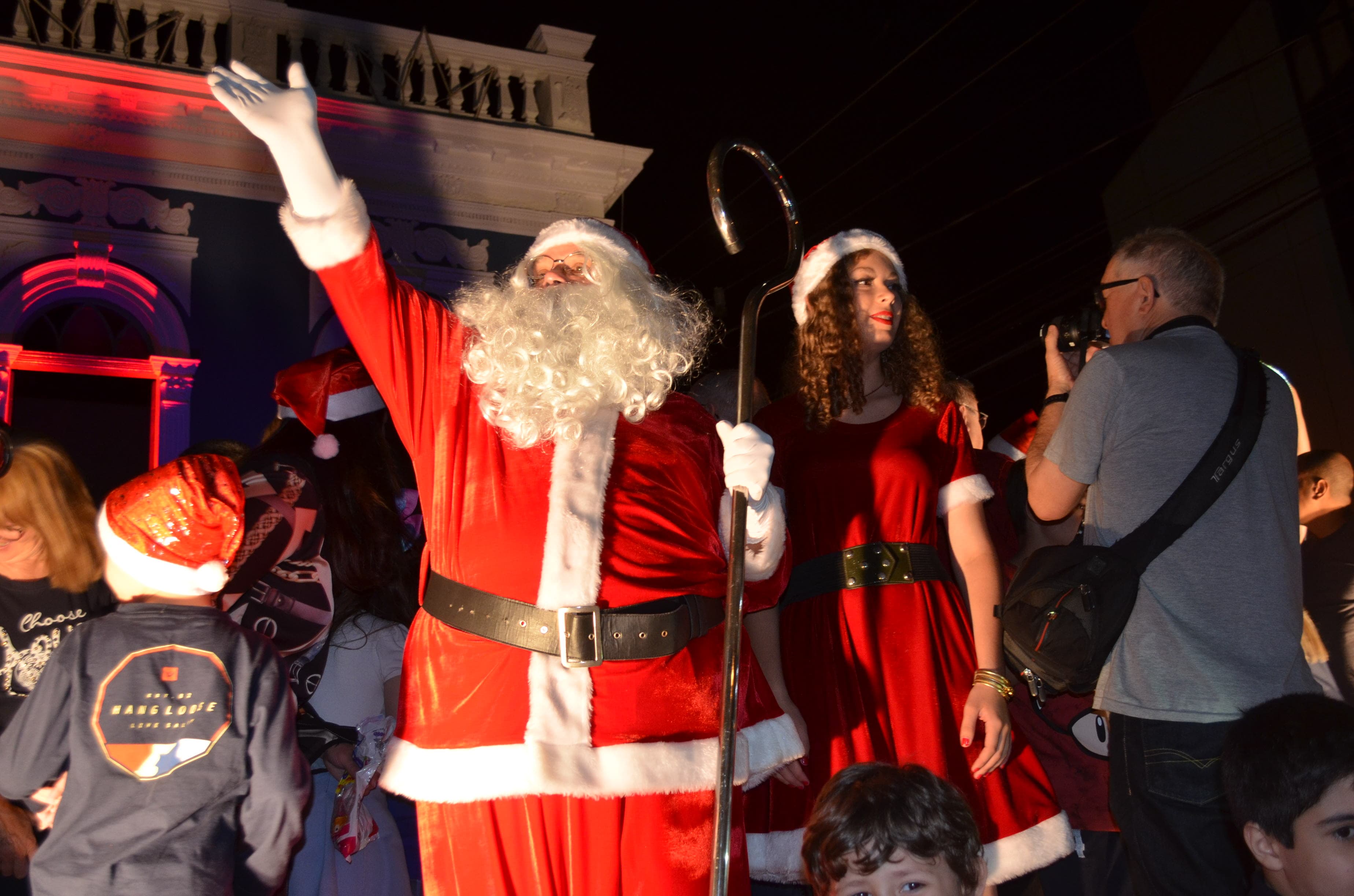 Chegada do Papai Noel será na próxima semana