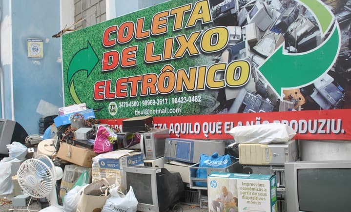 Recicla CDL recolheu mais de 20 toneladas de lixo eletrônico em 2019