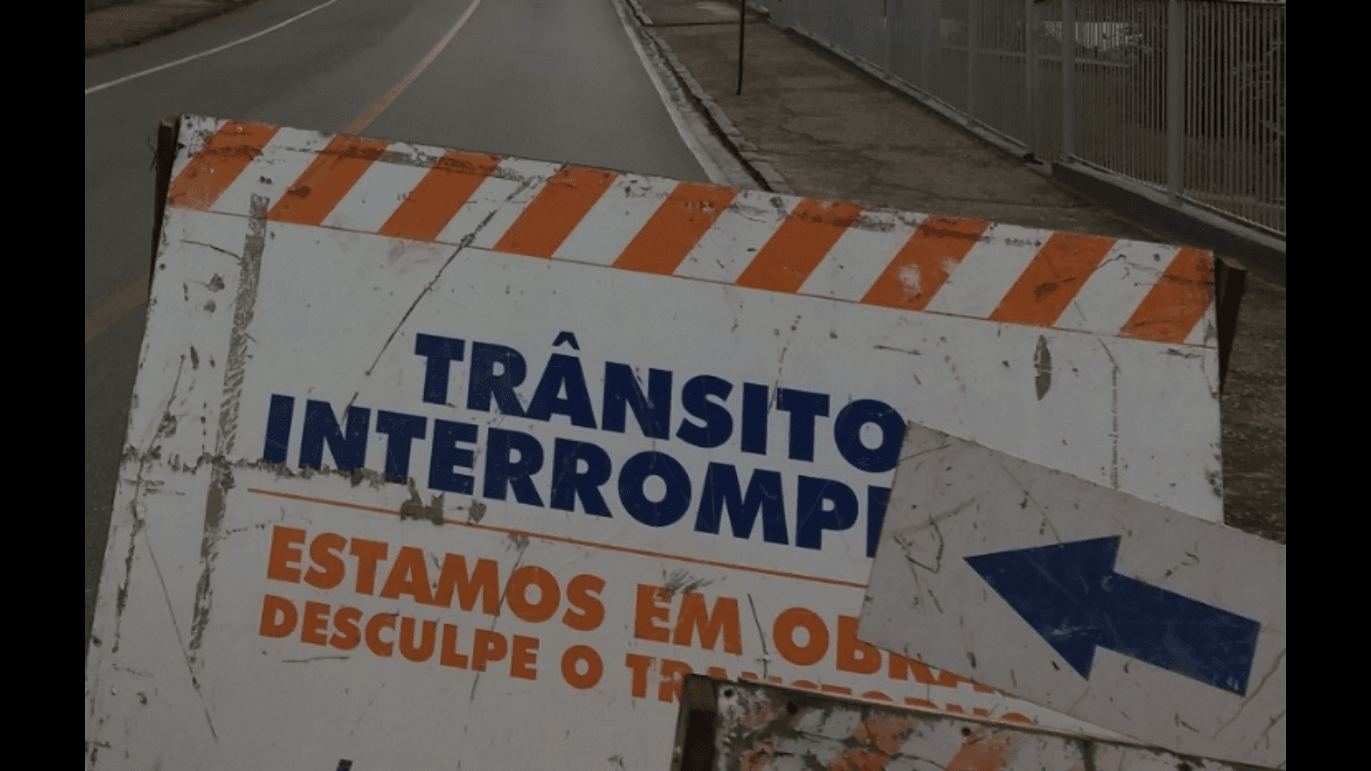 Seis ruas estarão em obras nesta segunda-feira (20)