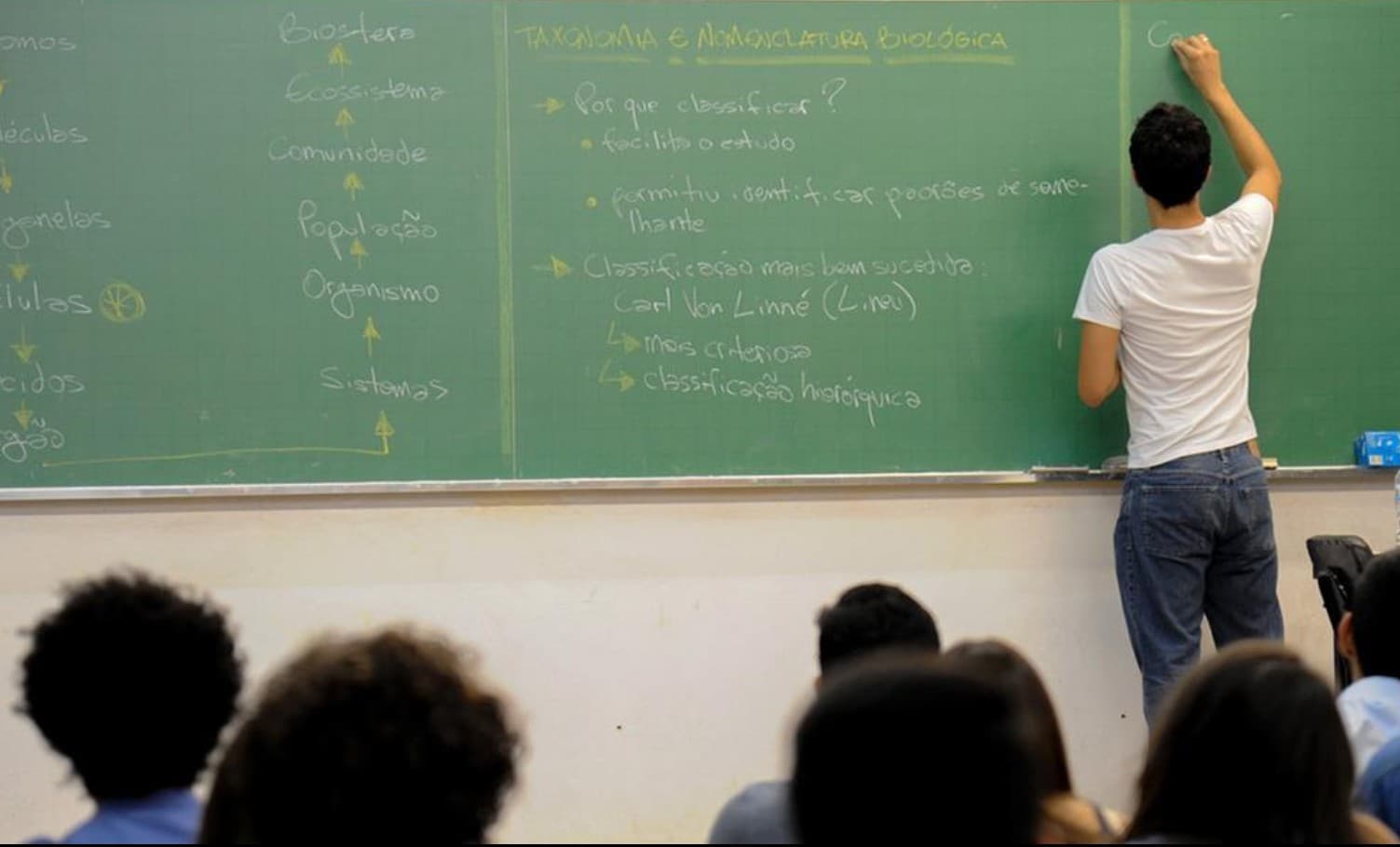 Inscrições para professores temporários ocorrerão na próxima semana