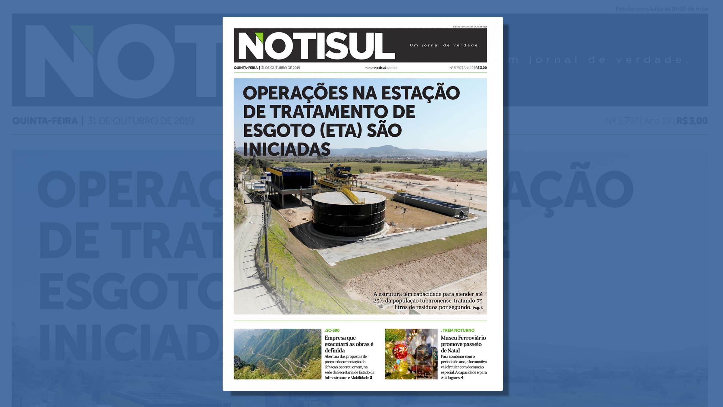 Após 19 anos, Jornal Notisul encerra sua edição impressa