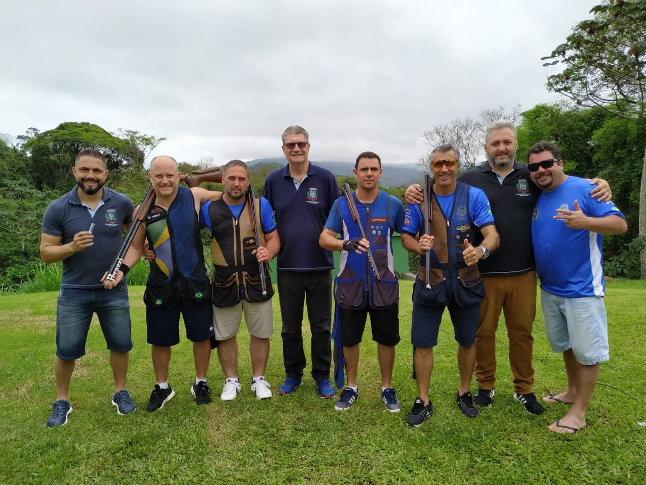 Tubaronenses do Tiro ao Prato levam o título nos Jogos Abertos