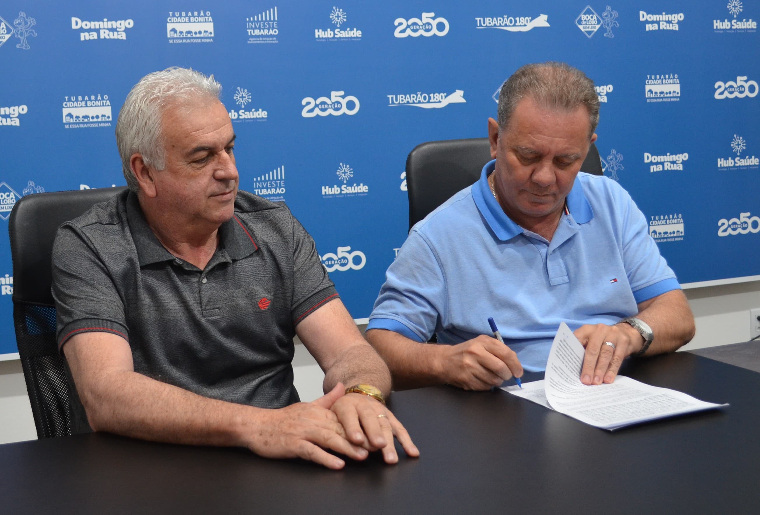 Tubarão e Capivari de Baixo celebram termo para quitação parcial de débitos