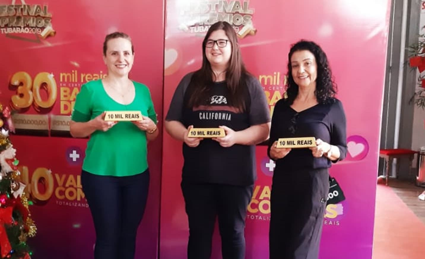 Conhecidas as ganhadoras dos R$ 30 mil do Festival de Prêmios