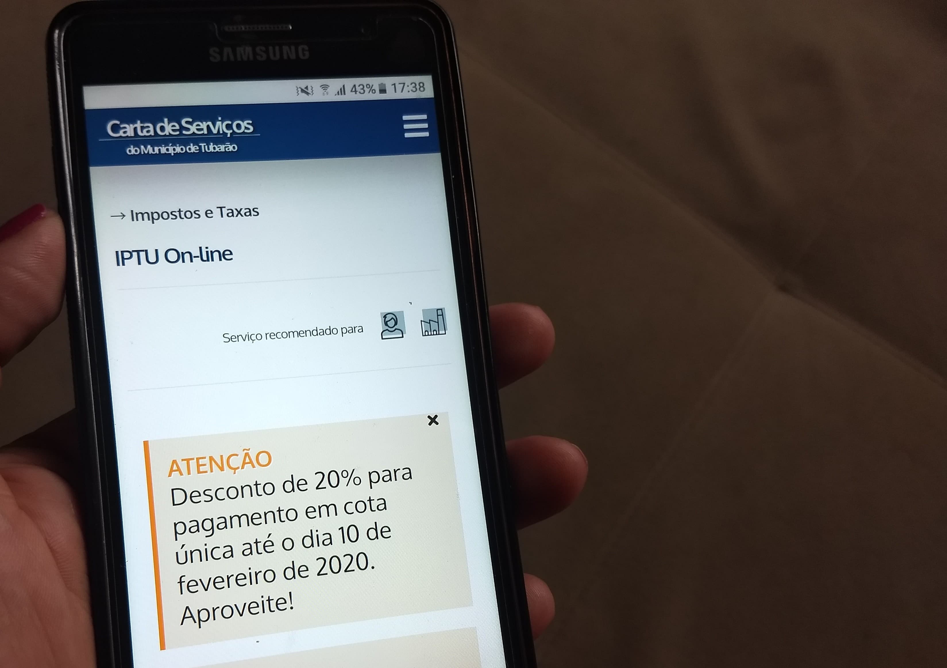 Carnês do IPTU começarão a ser distribuídos na próxima semana