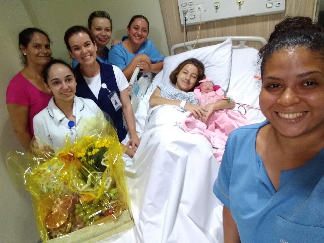 Primeiro bebê tubaronense a nascer em 2020 é uma menina