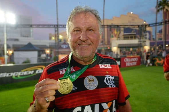 Zico estará em Jaguaruna nesta sexta-feira (17)