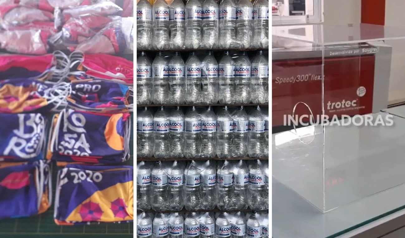 Em época de pandemia, grupos e empresas desenvolvem ações para ajudar quem precisa