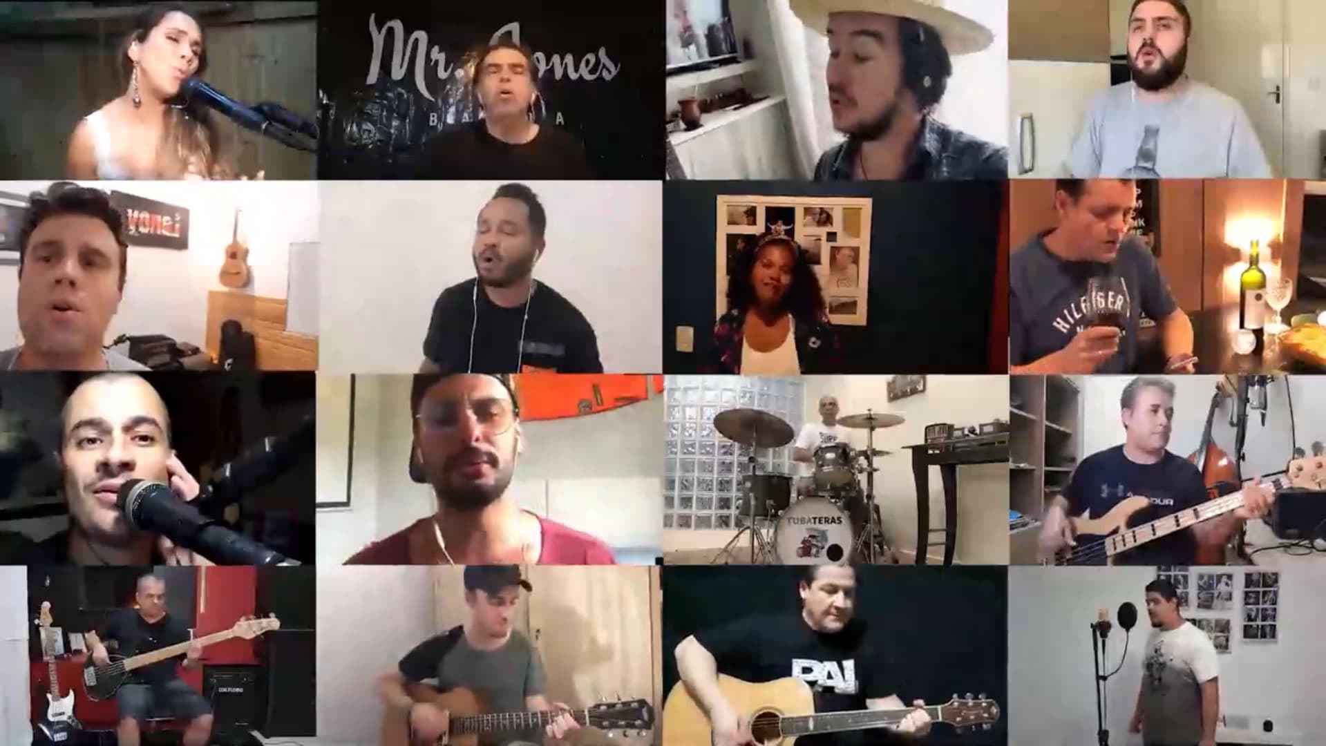 Músicos de Tubarão gravam canção com mensagem esperança