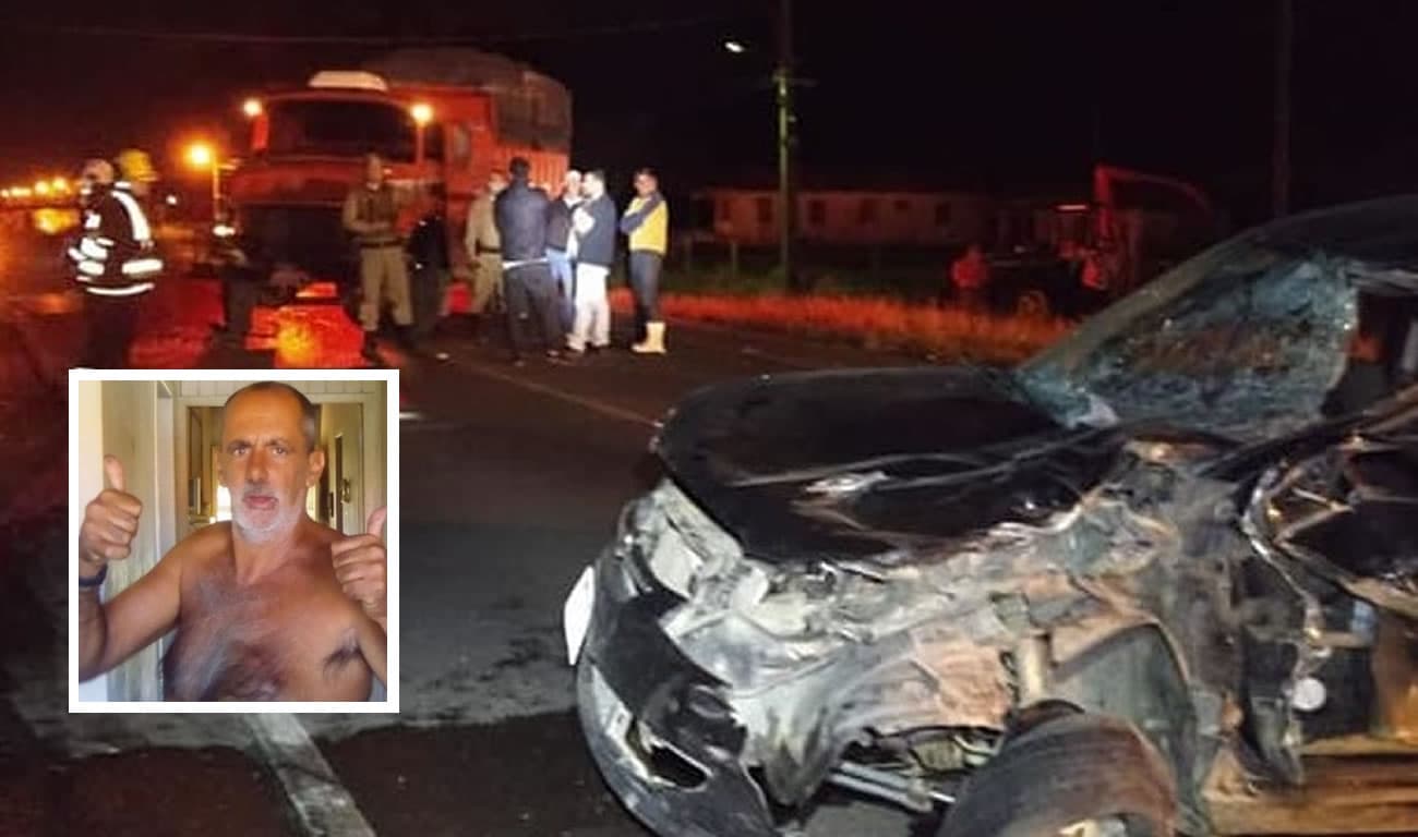 Tubaronense de 56 anos morre após acidente em Jaguaruna