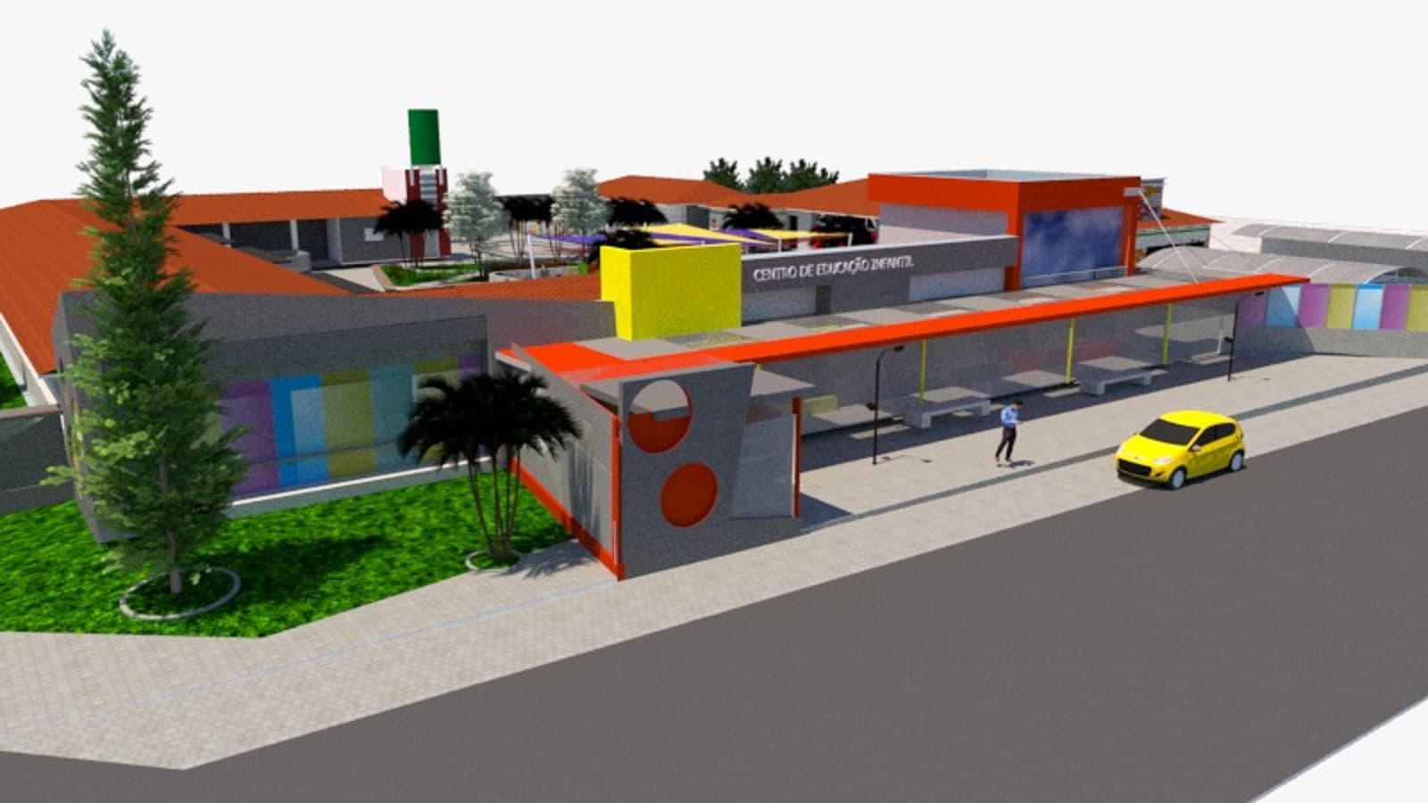 Entregue a ordem de serviço para reforma da Escola Visconde de Mauá