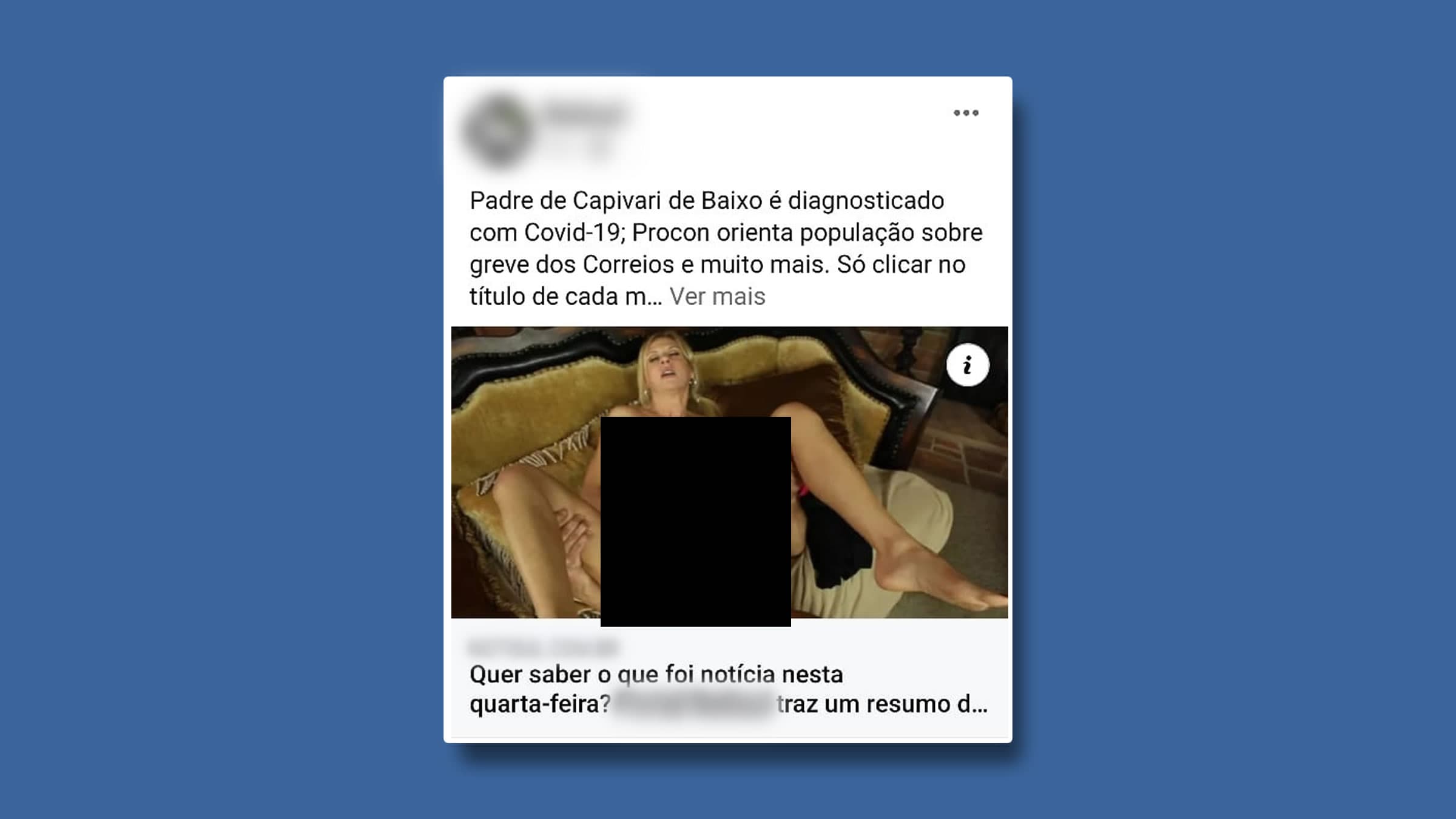 Erro no Facebook exibe imagem pornográfica em publicações
