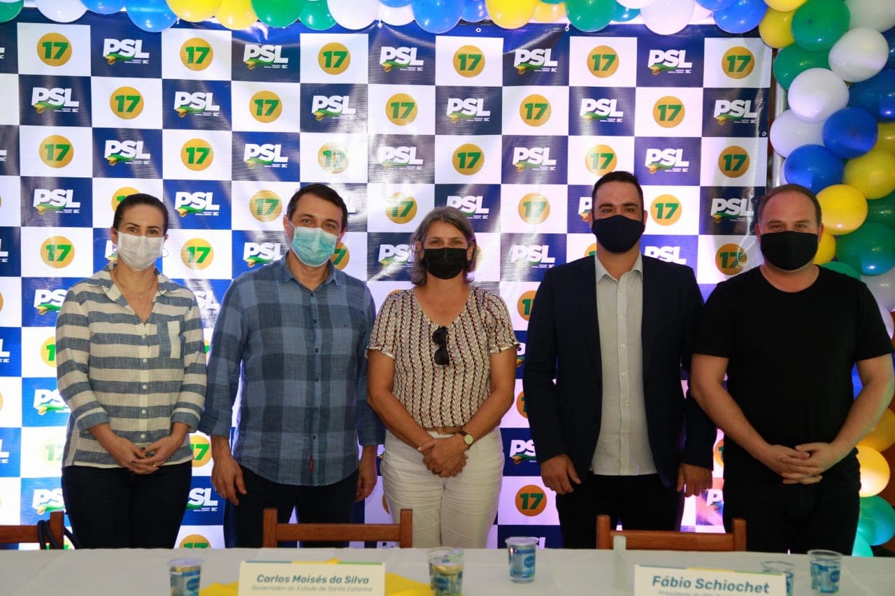 Com a benção do governador, PSL confirma chapa pura; veja lista de candidatos a vereadores